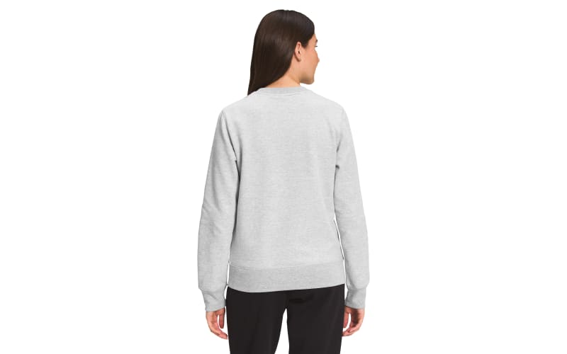 The north face woven panel mittelegi crew sweatshirt best sale