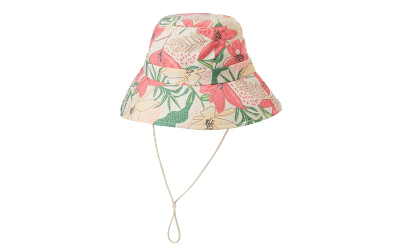 NWT WIDE BRIM TROPICAL print hat Delilah Wear | Accessories | Tropical Leaf Print Wide Brim  main image 3