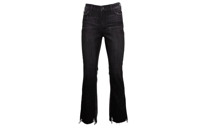 Natural Reflections Kick Straight-Leg Ankle Jeans for Ladies |