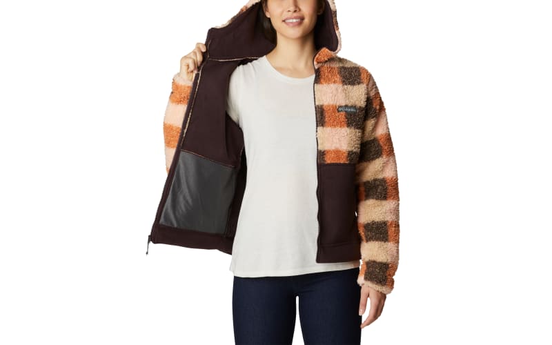 Columbia Winter Pass Sherpa Hooded Full-Zip Jacket for Ladies