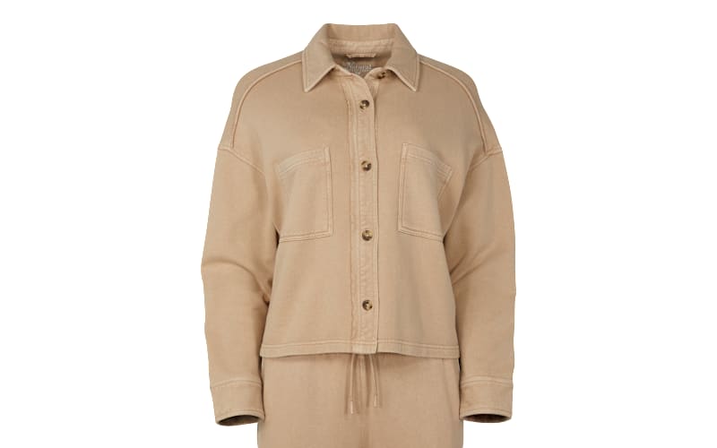 新品 Liten Warm Tent Shirt Jacket Natural Reflections Harbor Cropped Shirt Jacket | Cabela's