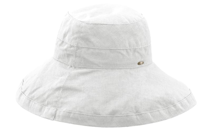 Woman’s Big 3 1/2”  Brim Cotton Wired Stylish Bucket Hat Women main image 2