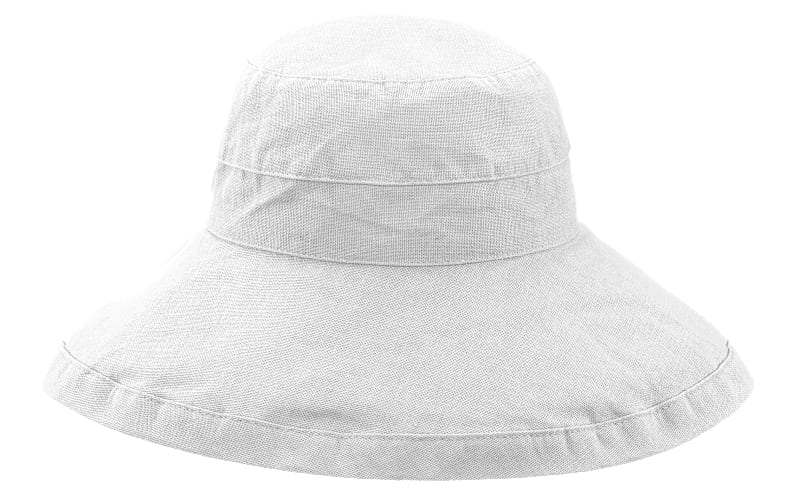Dorfman Pacific Adjustable Big Brim Cotton Canvas Sun Hat  display picture 1