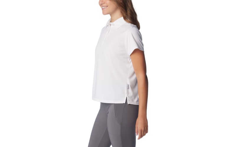(取寄) コロンビア レディース タイダル ティー ショート スリーブ ポロ Columbia women Tidal Tee Short Sleeve Polo Glaze Green Women's PFG Tidal Tee Short Sleeve Polo | Columbia