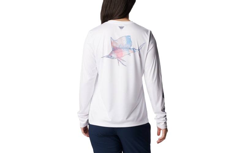 Columbia Tidal Tee PFG Sailfish Flair Long-Sleeve Shirt for Ladies