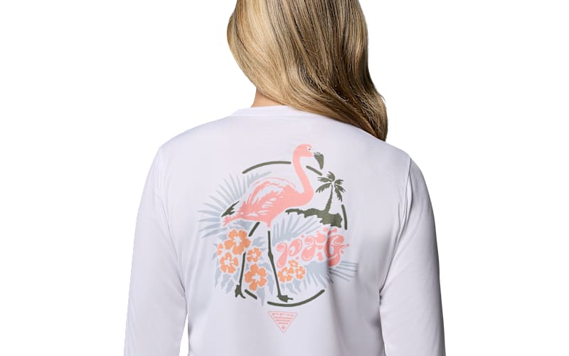 COLUMBIA Women's PFG Tidal Tee™ Palapa Palms Shirt | West Marine