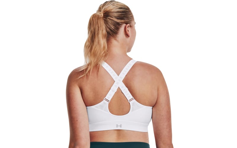 Under Armour Infinity High Front-Zip Sports Bra for Ladies