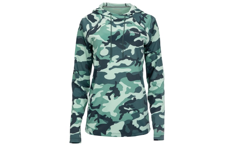 Simms SolarFlex Printed Long-Sleeve Hoodie for Ladies