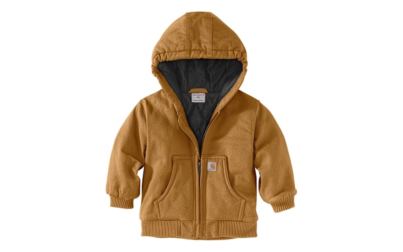 Carhartt® Infants'/Toddlers' Active Flannel Quilt-Lined Jacket