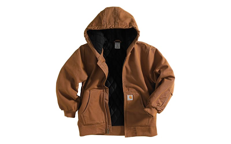 ジャケット・ブルゾン Carhartt active jacket BOYs L Carhartt Boys' Active Jac Flannel Quilt-Lined Jacket | Bass Pro