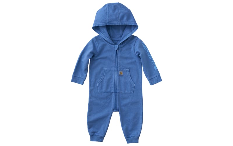 Carhartt French Terry Long-Sleeve Full-Zip Hooded Coveralls for