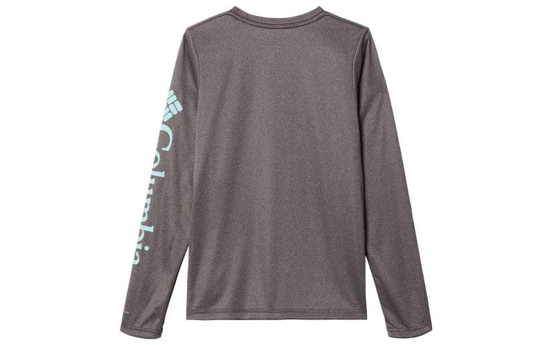 Columbia PFG Terminal Tackle Heather Long Sleeve Shirt for Kids