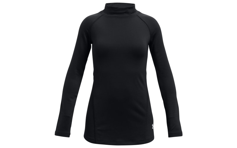 Under Armour ColdGear Mock-Neck Long-Sleeve Shirt for Kids | Bass