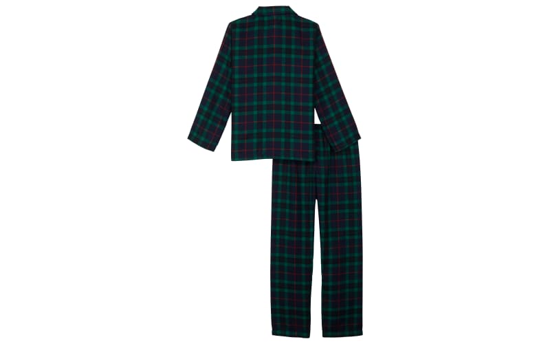 FAMILY PAJAMAS Toddler Kids' 2-Piece Buffalo Check Pajama Set sz 2T-3T  Black