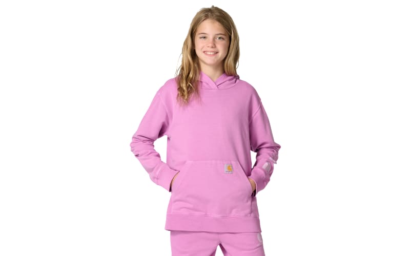 Carhartt French Terry Graphic Sleeve Hoodie for Kids | Bass Pro Shops