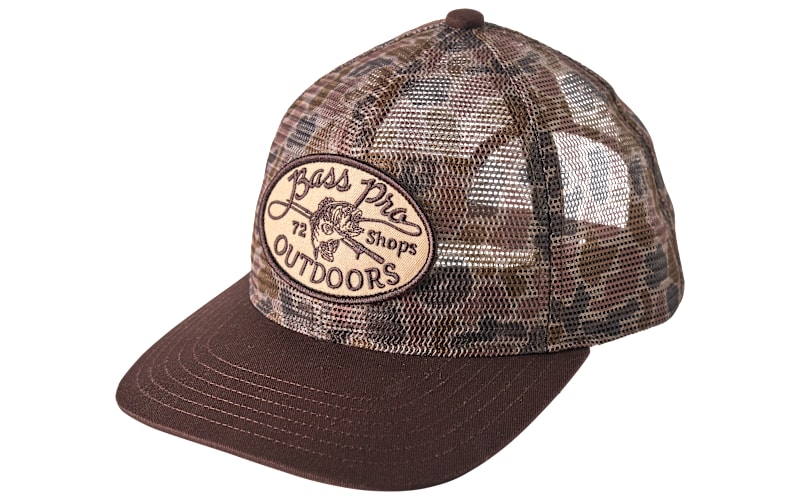 Bass Pro Shops Outdoors Patch All-Over-Mesh Snapback Cap for Kids