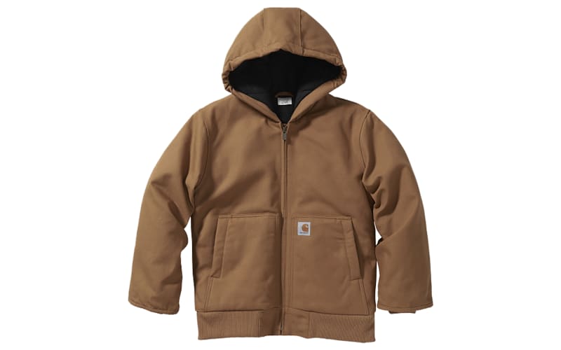 Carhartt Boys' Active Jac Flannel Quilt-Lined Jacket | Bass Pro