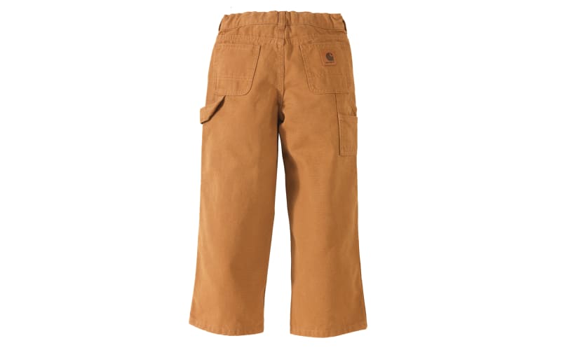 Men's Flannel Lined Washed Duck Dungaree Pant - Pants, Carhartt