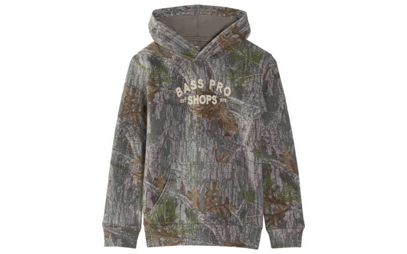 Bass Pro Shops Faded Wash Camo Hoodie for Kids | Bass Pro Shops