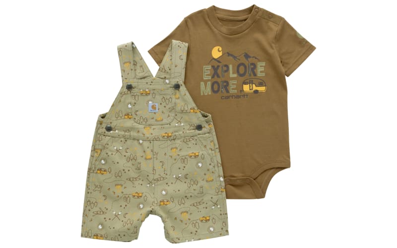 KHAKI SHORT IN CANVAS, BABY KHAKI SHORT IN CANVAS, BABY