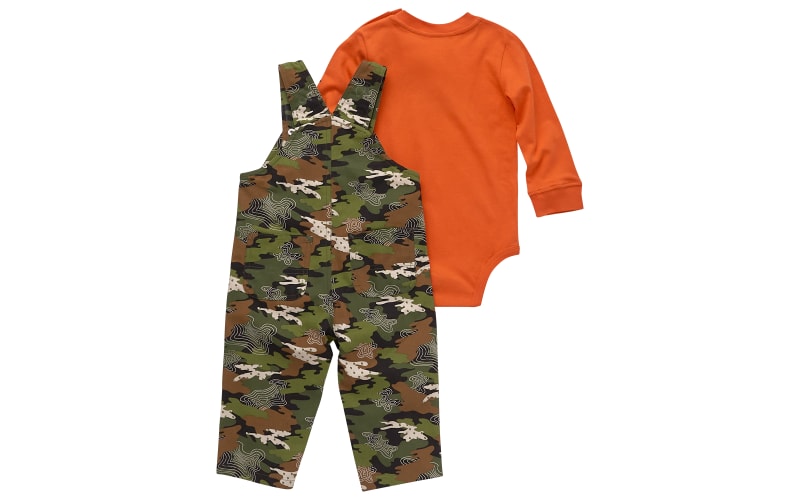 Carhartt camo overalls baby outlet