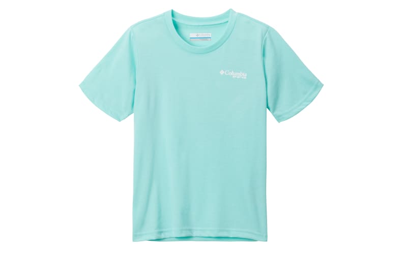 Columbia Boys 8-20 PFG Short Sleeve Graphic T-Shirt, XXS, Cotton