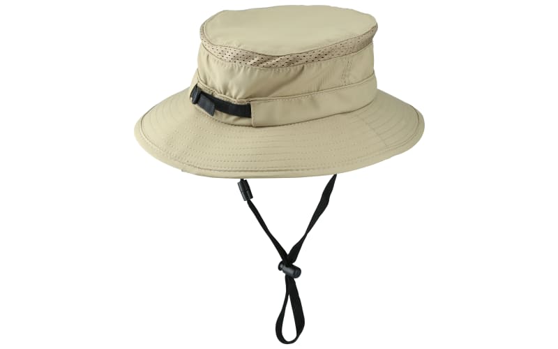 Scala Nylon UPF Boonie Hat for Kids - Khaki
