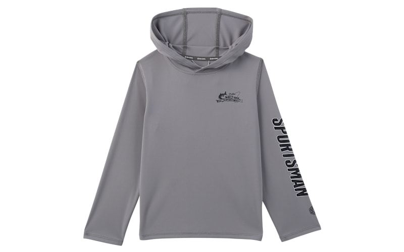 World Wide Sportsman Surfcaster 3D Cool Solid Hooded Long-Sleeve