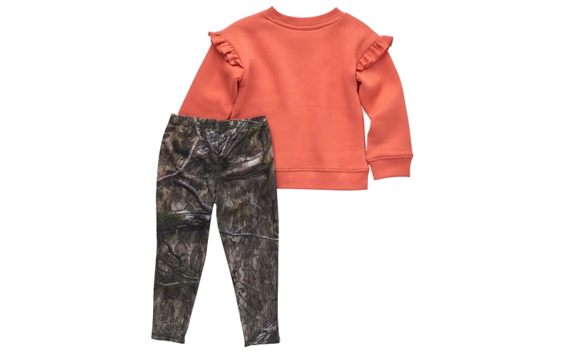 Carhartt Deer Long-Sleeve T-Shirt and Camo Leggings 2-Piece Set for Babies  or Toddlers