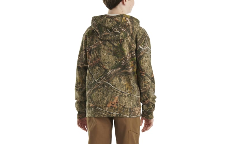 Carhartt Boys Mossy Oak Camo Long Sleeve Graphic Sweatshirt