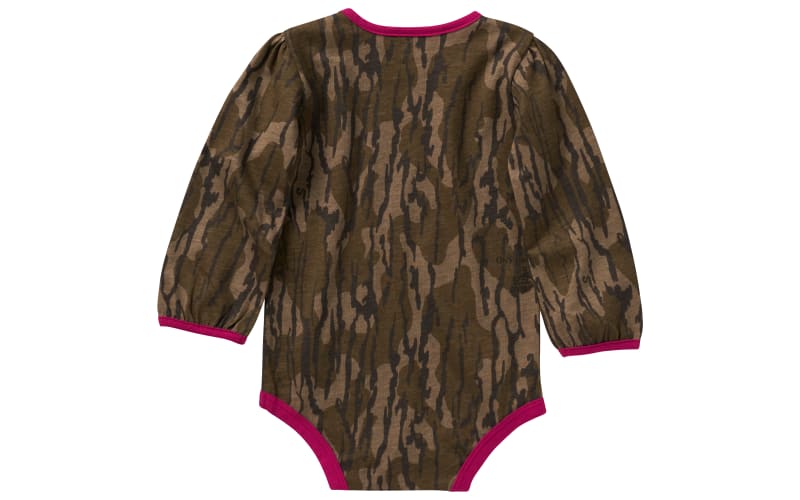 Carhartt Camo Long Sleeve Bodysuit for Baby Girls Bass Pro Shops