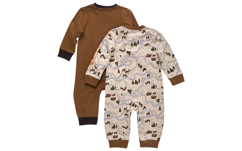 Carhartt Outdoor Long-Sleeve Coveralls 2-Piece Set for Babies