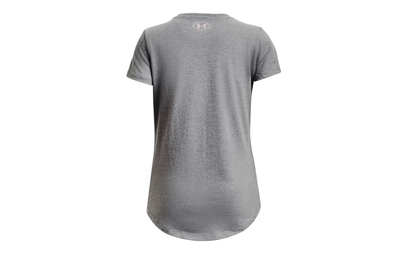 Under armour t shirts kids silver hotsell