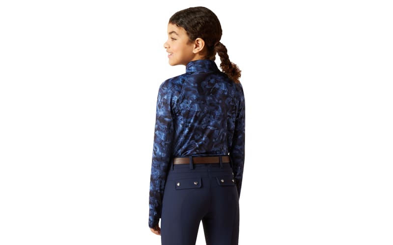 Ariat Lowell 2.0 Quarter-Zip Base-Layer Top for Kids