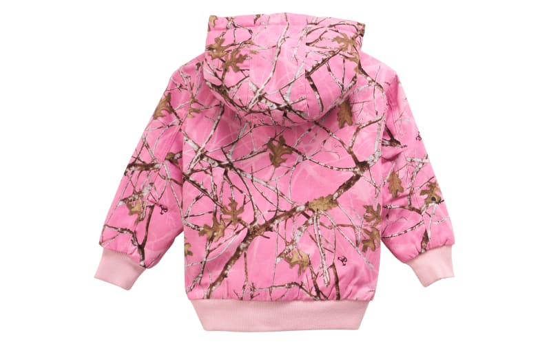 Womens pink camo coat hot sale