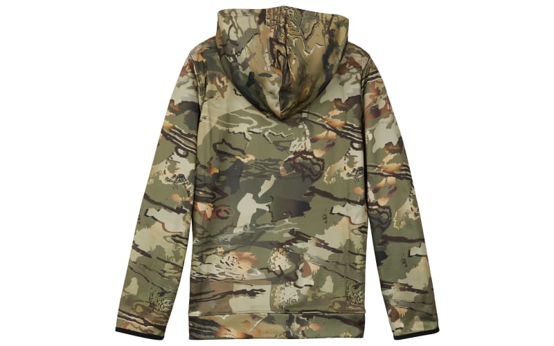 Kids camo under armour clearance hoodie