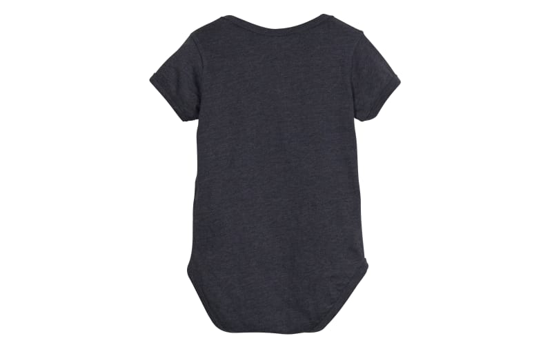 Bass Pro Shops Woodcut Logo Short-Sleeve Bodysuit for Babies