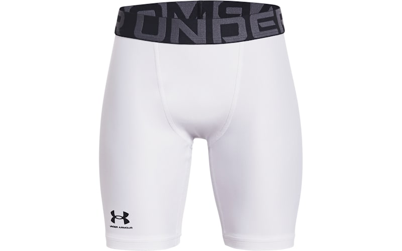 Under Armour HeatGear Armour Base-Layer Shorts for Kids Black/White XS