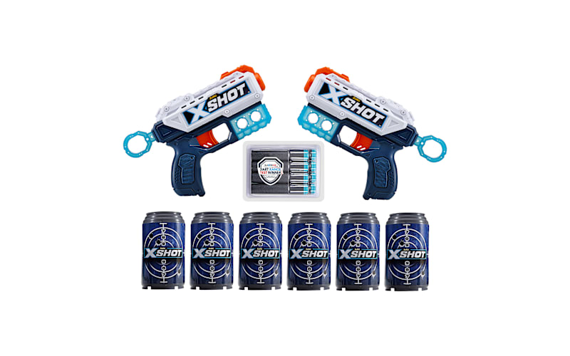 DBK　EXCEL A60 セット ZURU® X-Shot Excel Double Kickback Foam-Dart Blaster Combo Pack