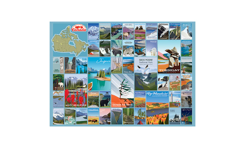 Cobble Hill National Parks and Reserves of Canada Puzzle - 1000