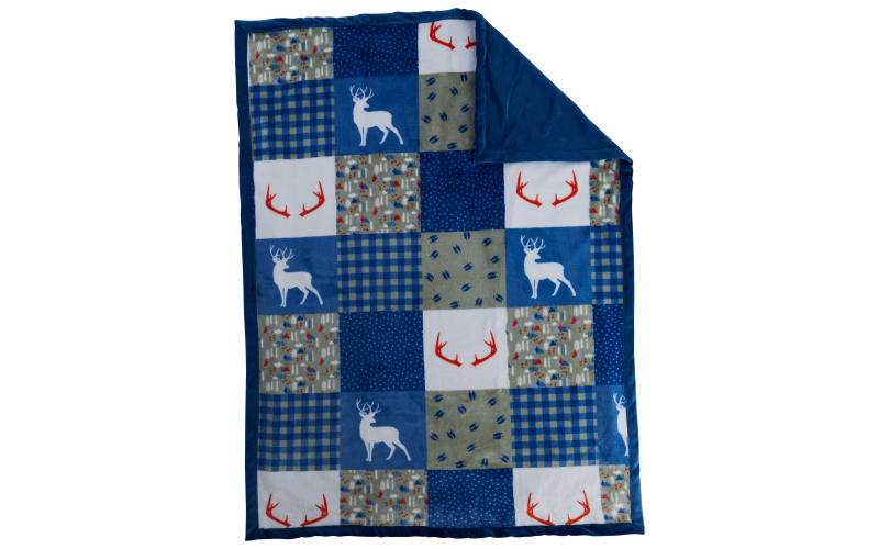Bass Pro Shops Buck Patchwork Blanket for Babies Bass Pro Shops