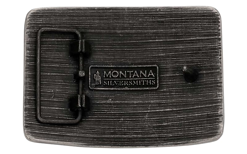 Montana Silversmiths Heritage Rider Whiskey Ranch Belt Buckle