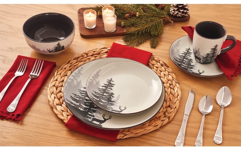 Deer dinnerware sets top