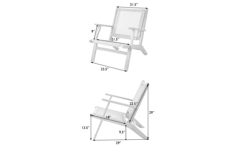 Balkene Home Vega Natural Stain Outdoor Chair | Bass Pro Shops