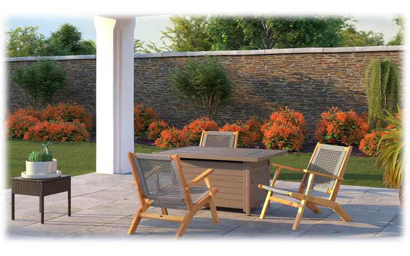 Vega driftwood outdoor discount chair