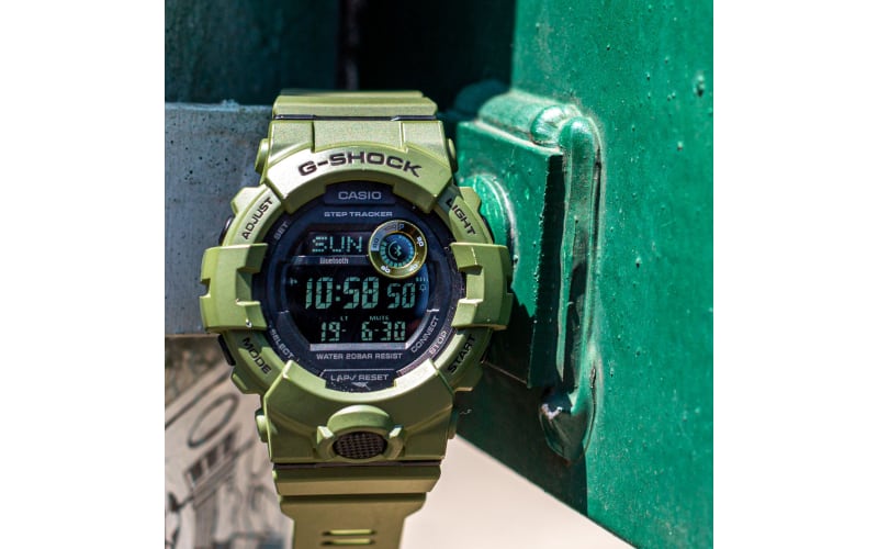 Casio G-Shock Watch | Bass G-Squad Shops Link Power GBD800UC Mobile Bluetooth Pro Digital Trainer with Move