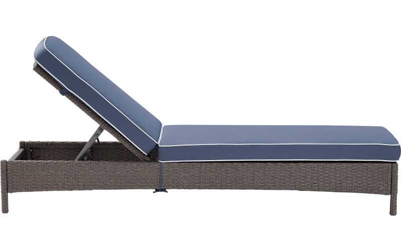 Palm harbor outdoor wicker chaise lounge clearance