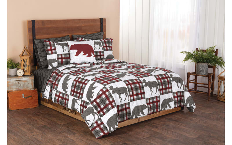 Fashion Brand Coffee Letter Print Bedding Set Bedding Set Includes