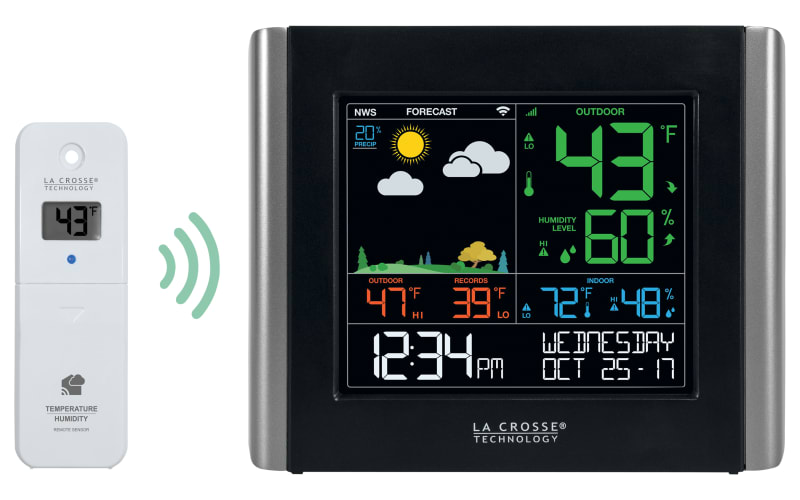 Weather Station with Indoor and Outdoor Monitoring