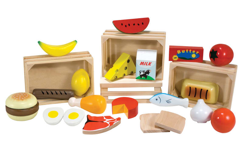 Melissa and doug hotsell wooden food groups